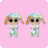 Belle Basket Bassie Plush 2PCS